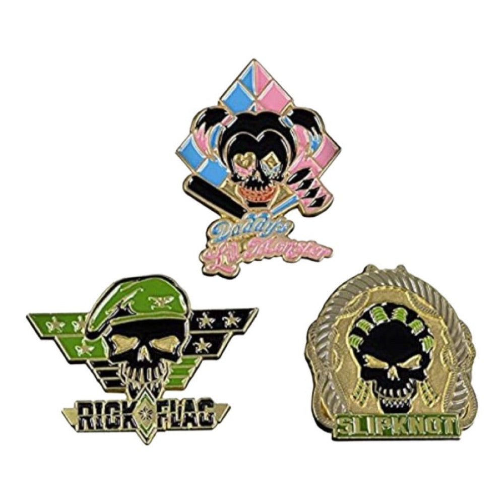 Suicide Squad (2016) – Lapel Pin Set #3