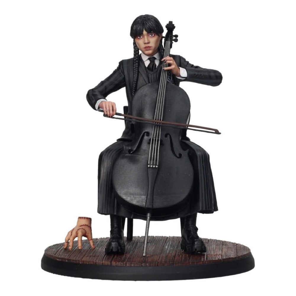 Wednesday (TV) – Wednesday Addams with Cello Figure