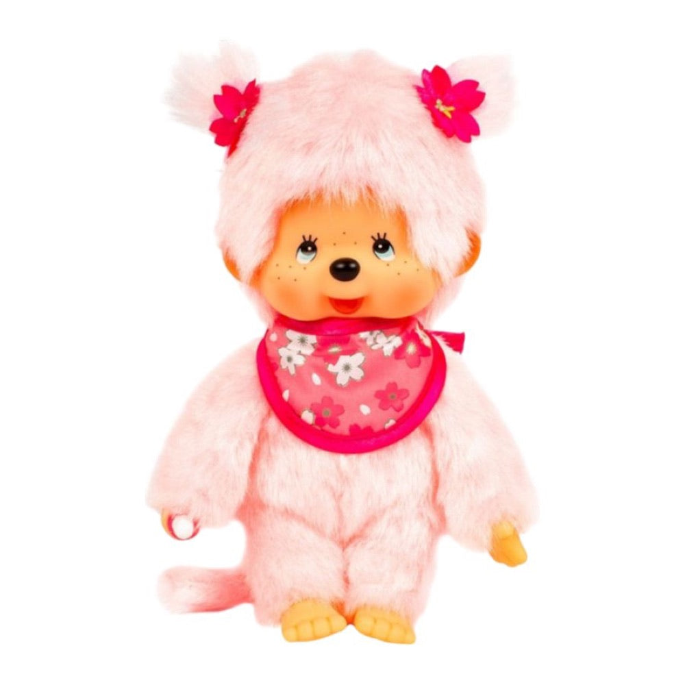 Monchhichi – Girl Pink Sakura Plush Doll