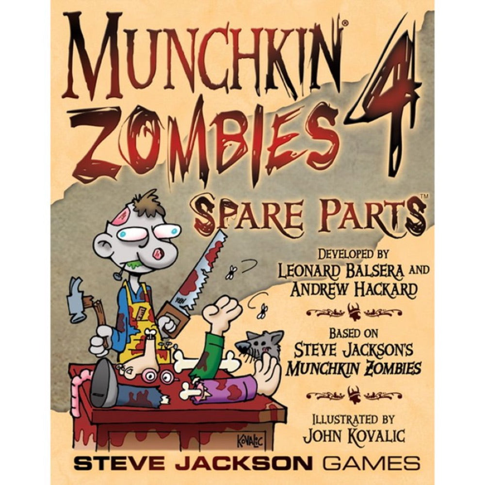 Munchkin – Munchkin Zombies 4 Spare Parts