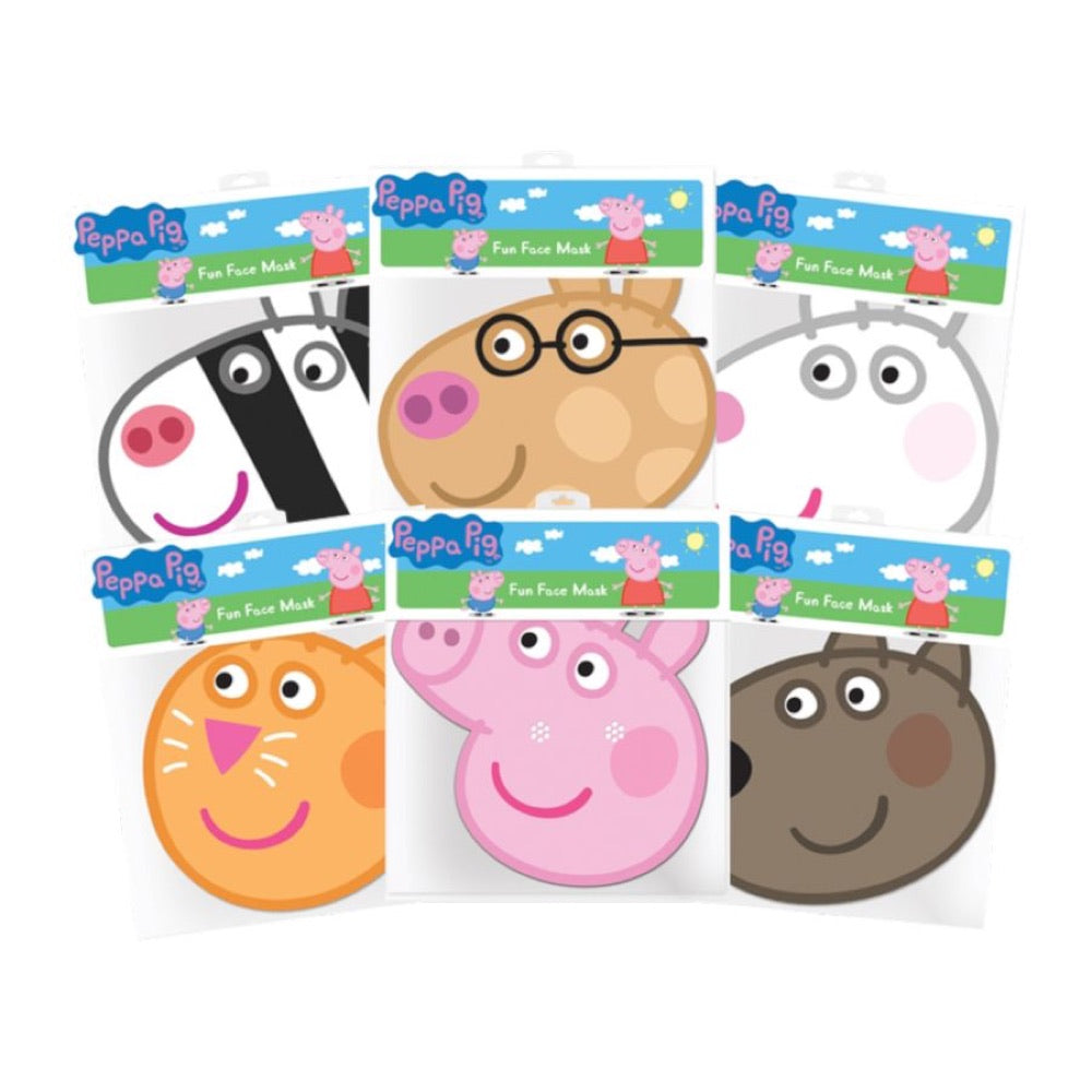 Peppa Pig – Peppa & Friends Masks 6-Pack