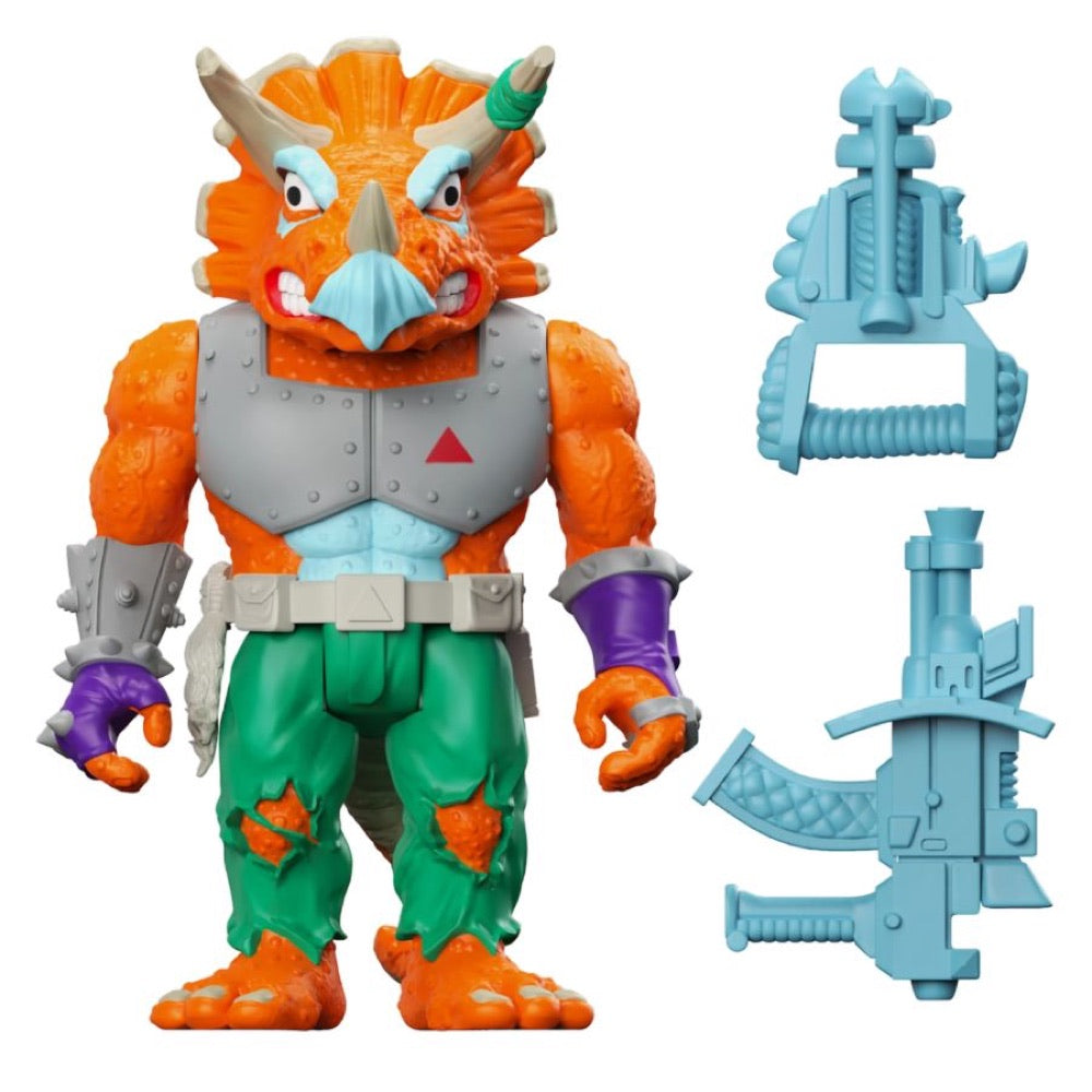 Teenage Mutant Ninja Turtles (TV’87) – Triceratron ReAction 3.75″ Action Figure