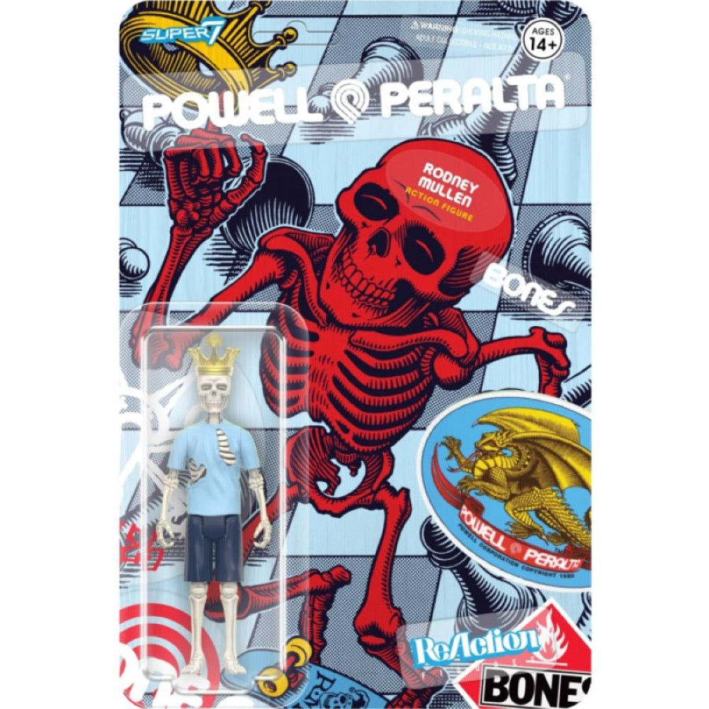 Powell Peralta – Rodney Mullen ReAction 3.75″ Action Figure [Wave 5]