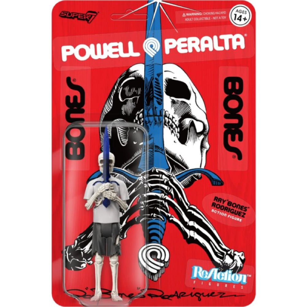 Powell Peralta – Ray Bones Rodriguez ReAction 3.75″ Action Figure [Wave 4]