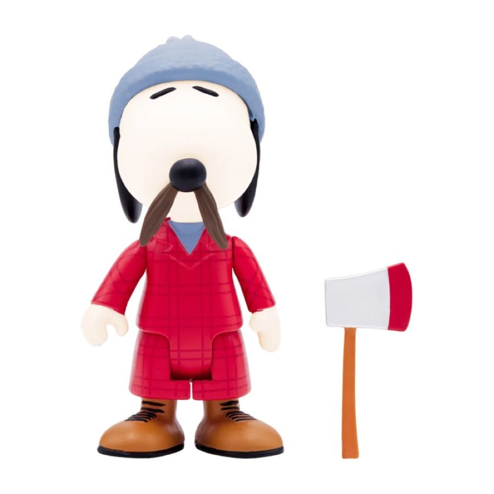 Peanuts – Lumberjack Snoopy ReAction 3.75″ Action Figure