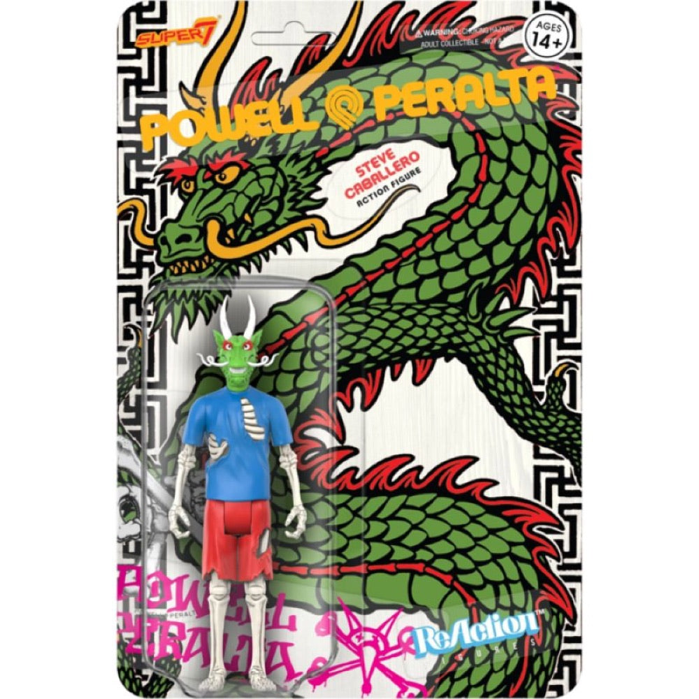 Powell Peralta – Steve Caballero Chinese Dragon (Re-Colour) ReAction 3.75″ Figure