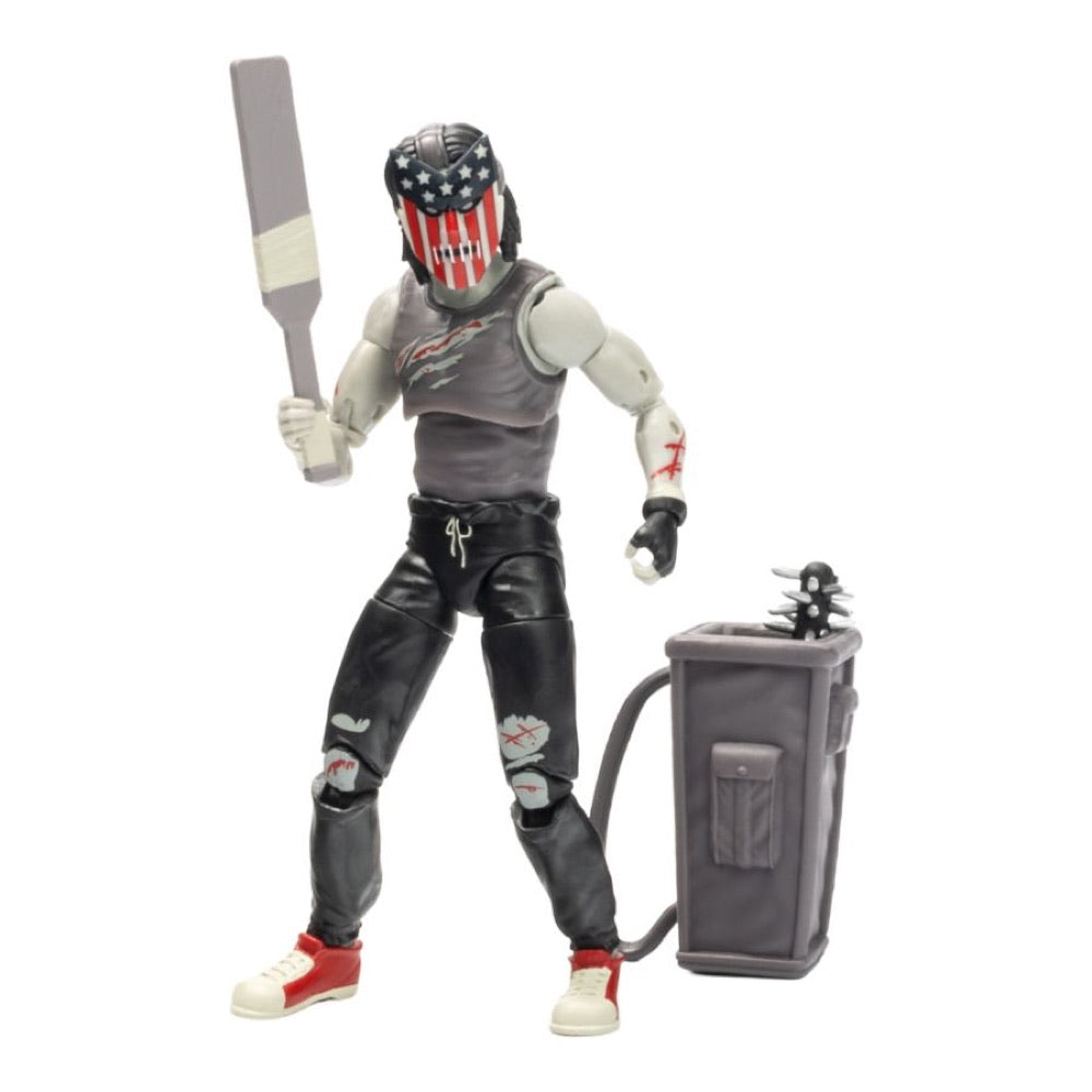 Teenage Mutant Ninja Turtles (comics) – Casey Jones Battle DMG 5″ BST AXN Figure