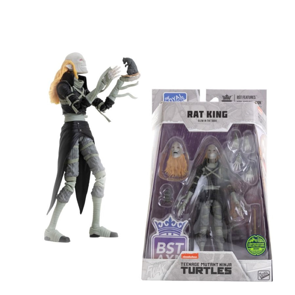 Teenage Mutant Ninja Turtles (comics) – Rat King (Glow) 5″ BST AXN Action Figure (Wave 2)