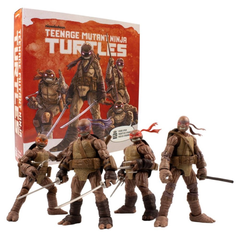 Teenage Mutant Ninja Turtles (Comics) – Zombie Turtles 5″ BST AXN Action Figures 4-Pack (Wave 1)