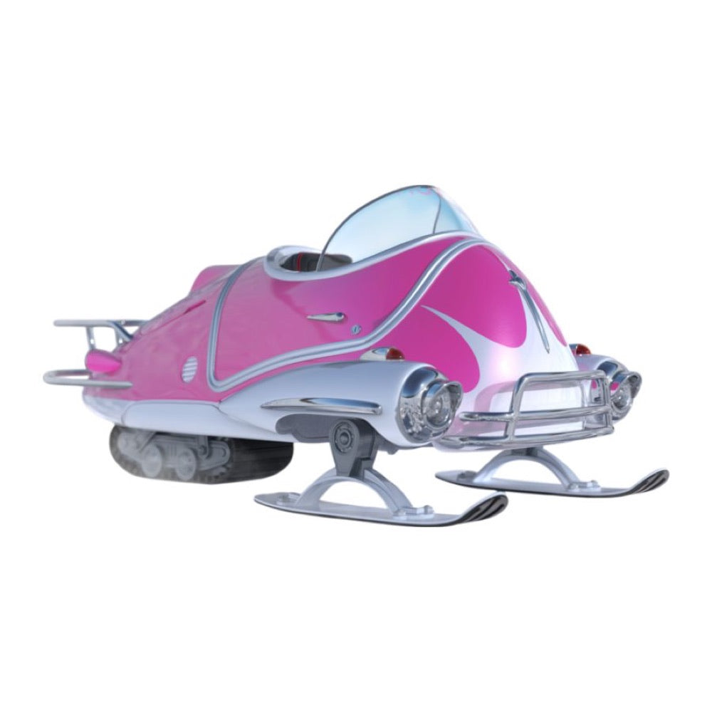 Fallout – Hot Pink Snowtrack Fusion Flea 1:18 Scale Diecast Vehicle