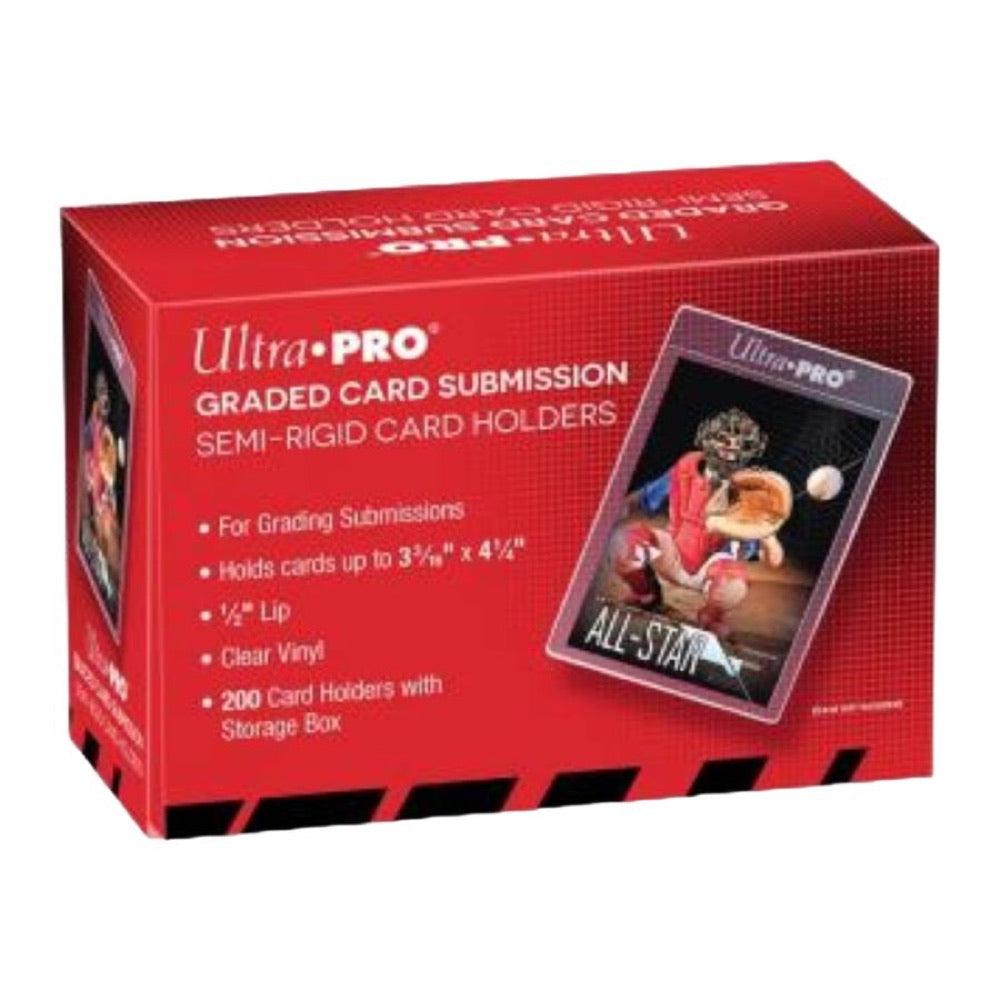 Ultra Pro – Semi Rigid 1/2″ Lip Tall Sleeves 200ct