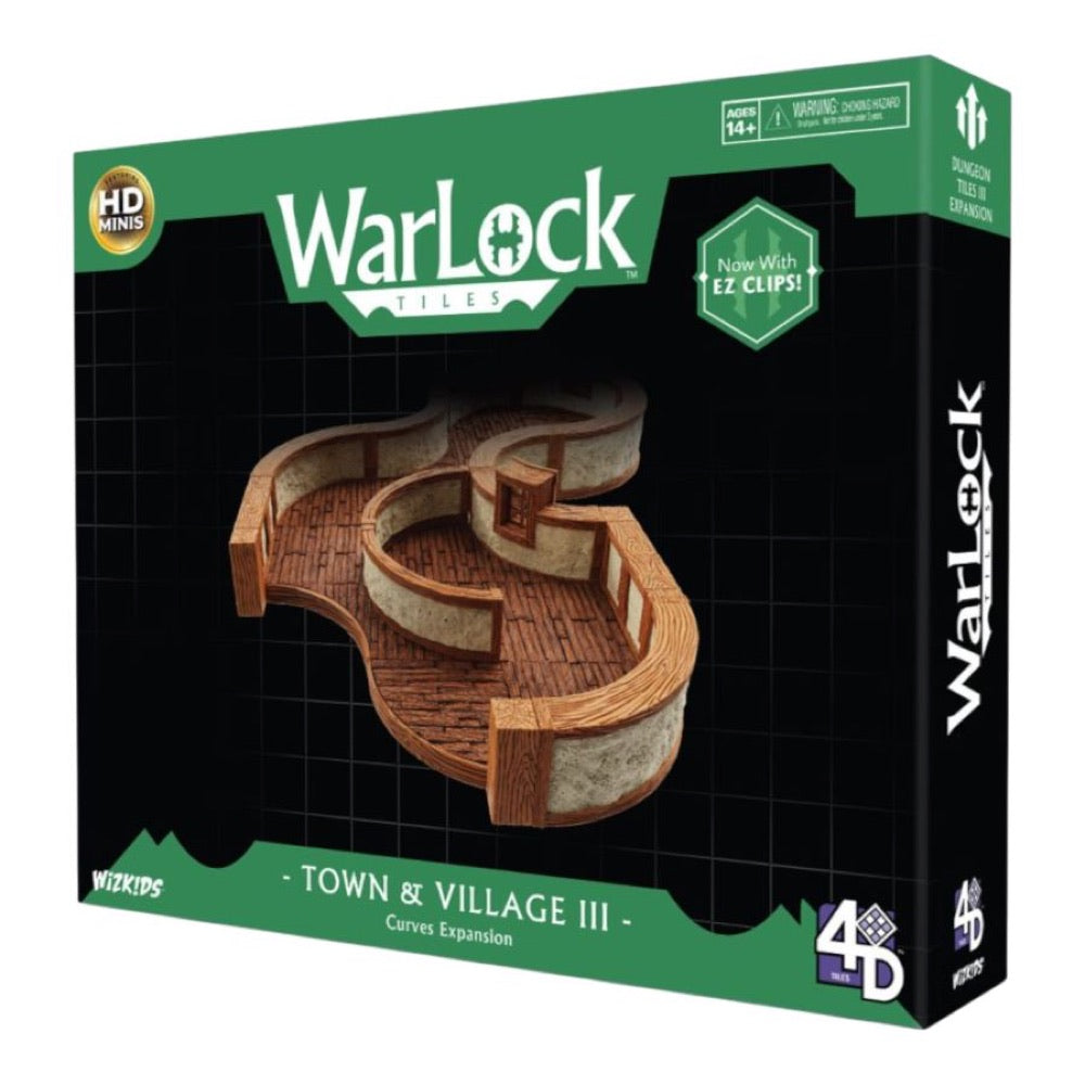 WarLock Tiles – Town & Village 3 Curves
