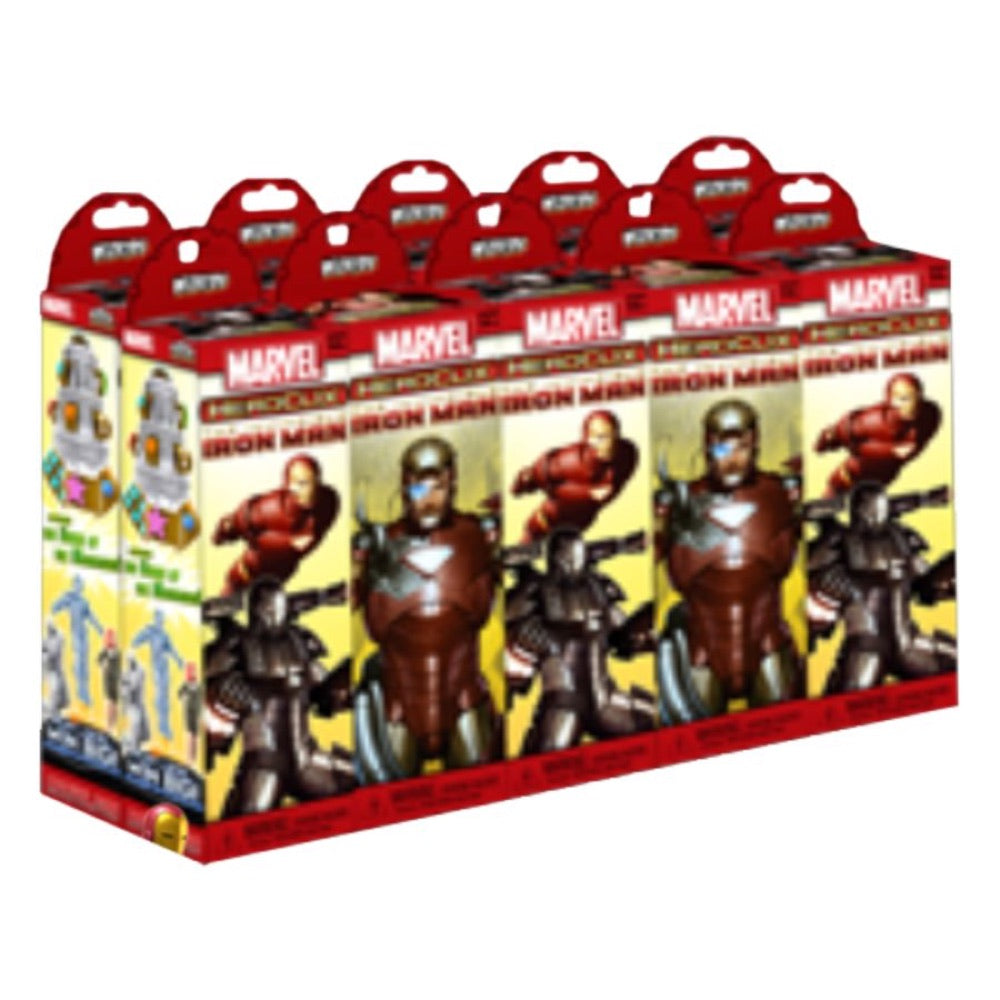 Heroclix – Marvel Invincible Iron Man 10ct Booster Brick (Brick of 10)