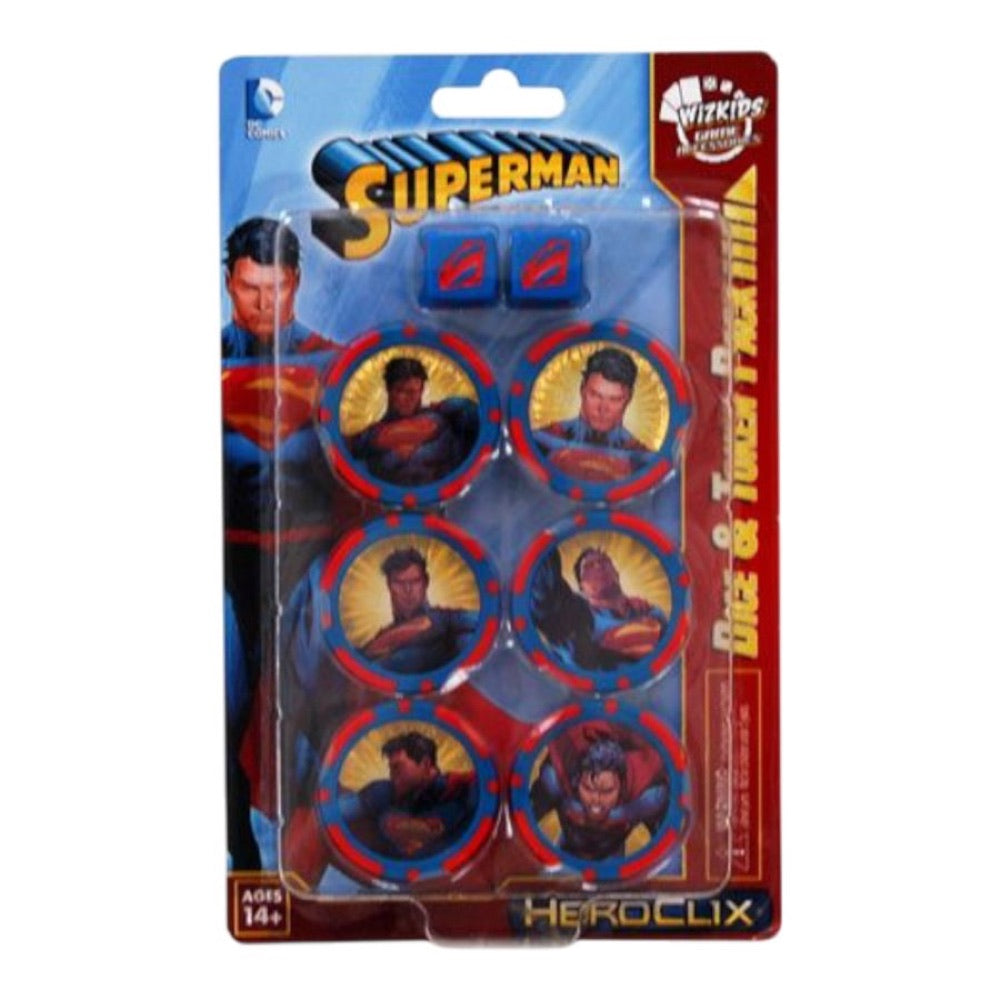 Heroclix – DC Superman Dice & Token Pack