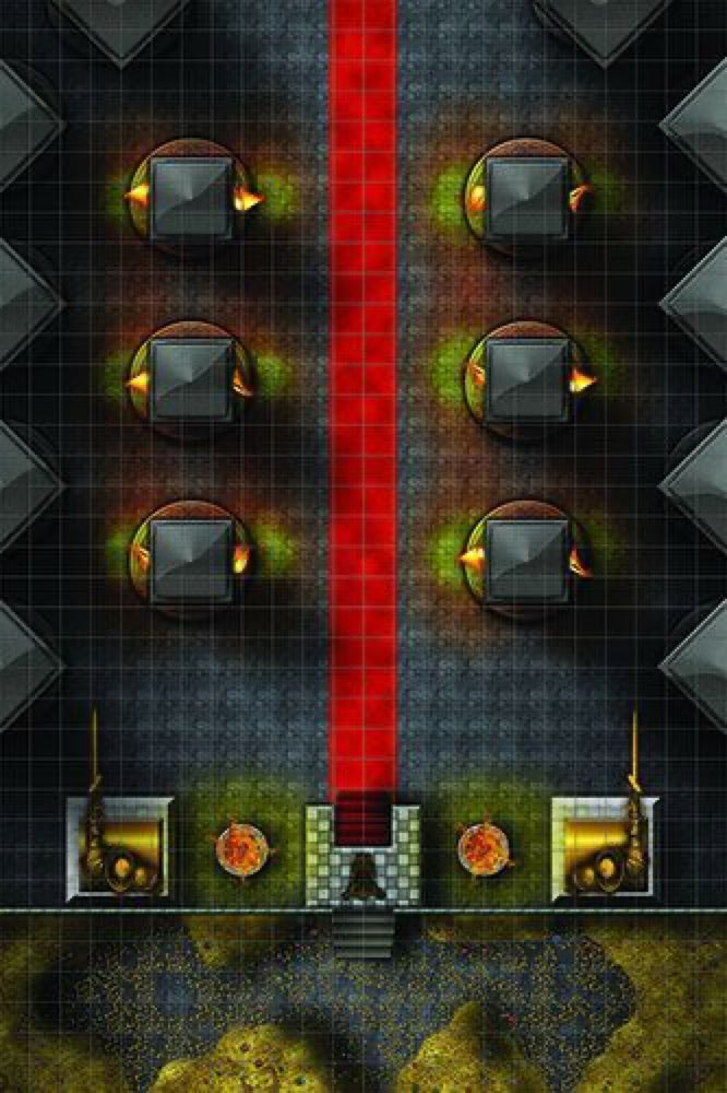 Wizkids Locations – RPG Premium Map Throne Room