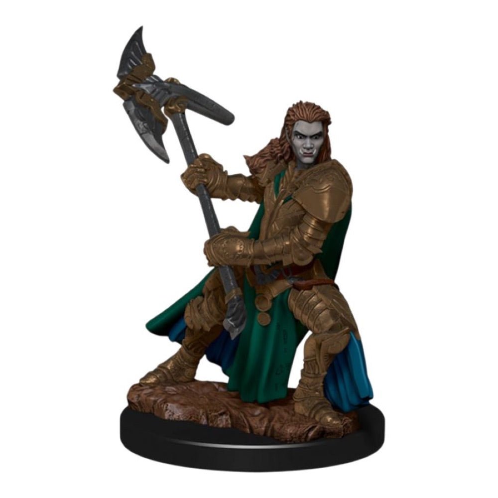 Dungeons & Dragons – Premium Half-Orc Fighter Female Miniature