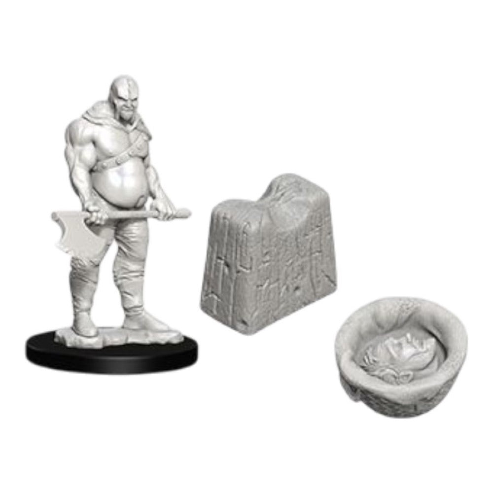 Wizkids – Deep Cuts Unpainted Miniatures: Executioner & Chopping Block