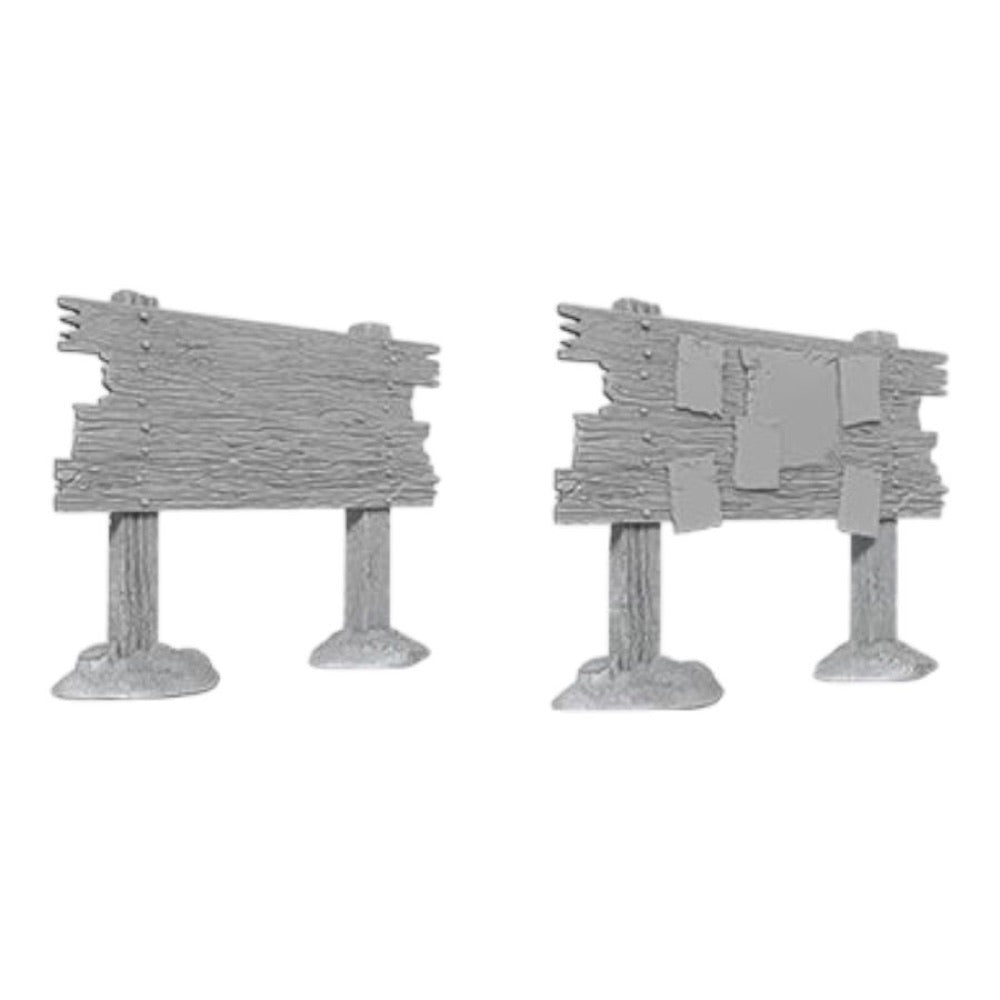 Wizkids – Deep Cuts Unpainted Miniatures: Bounty Board