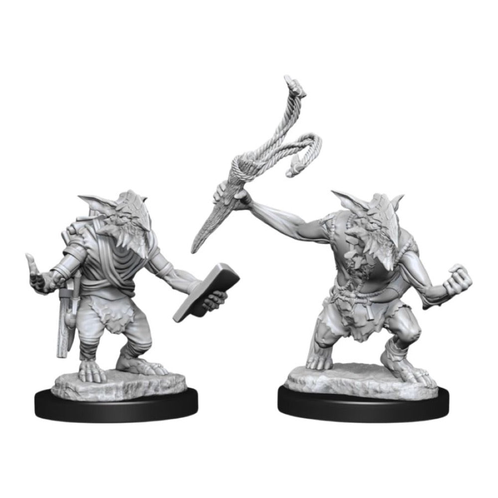 Magic the Gathering – Unpainted Miniatures: Goblin Guide & Bushwacker