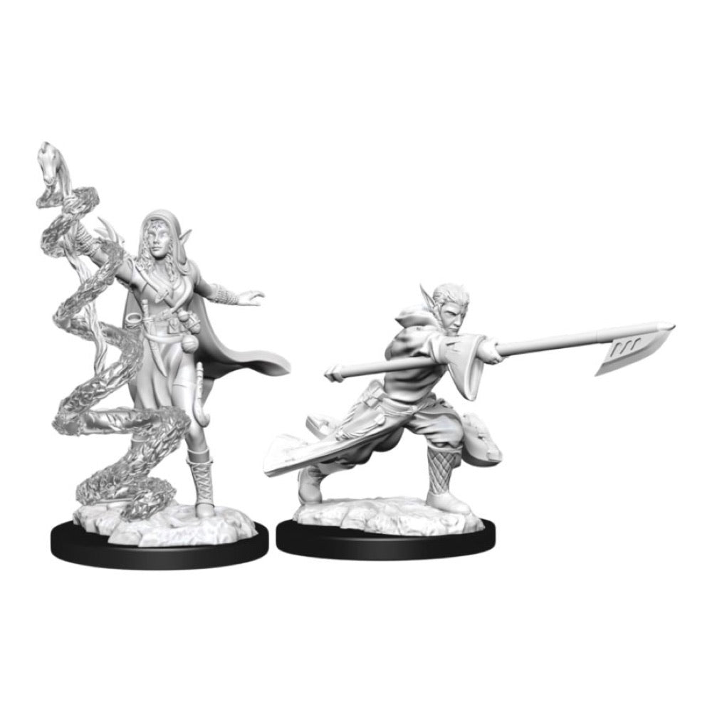 Magic the Gathering – Unpainted Miniatures: Jorager Warcaller & Treespeaker