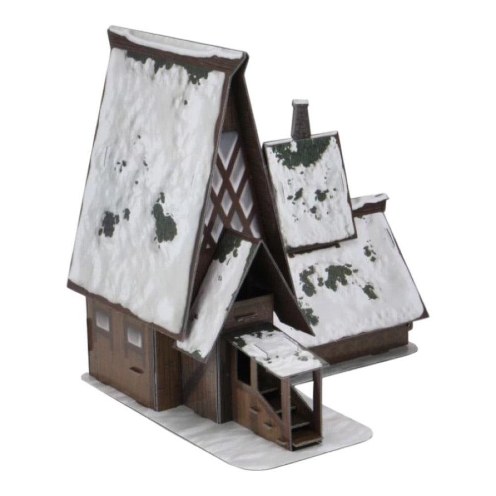 Dungeons & Dragons – Icons of the Realms The Lodge Papercraft Set