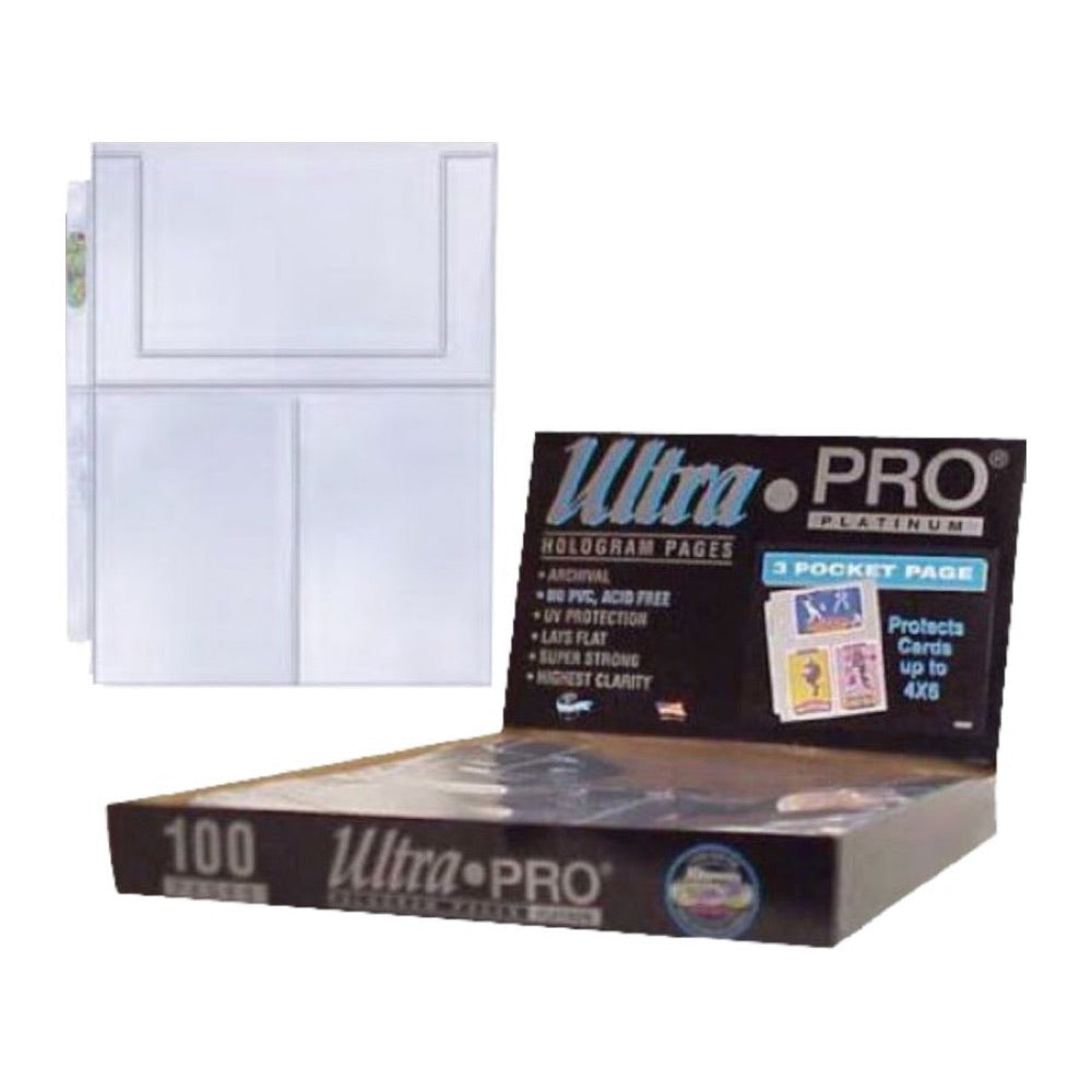 Ultra Pro – 3 Pocket Pages 4 x 6