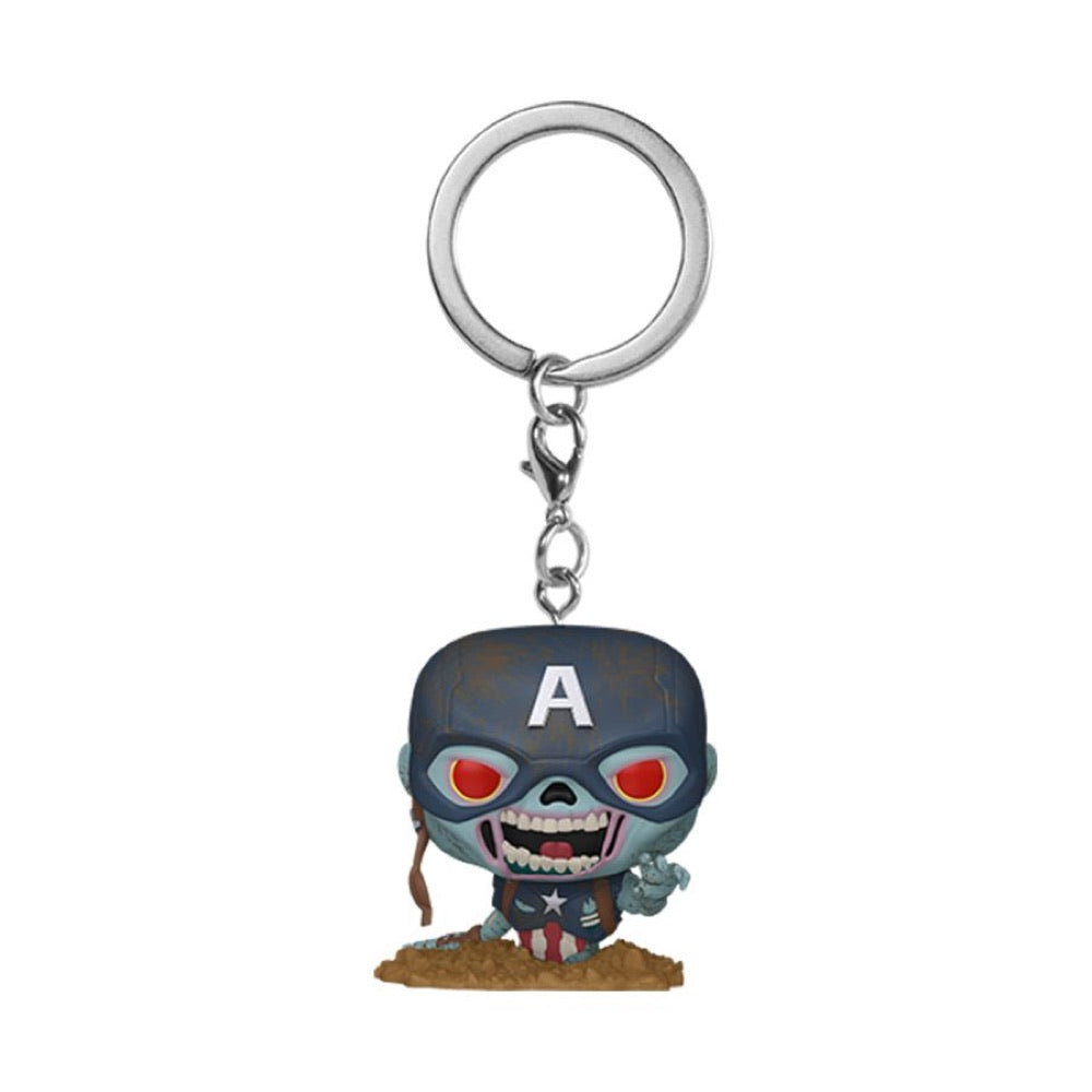 Marvel: Zombies – Zombie Captain America Pop! Keychain