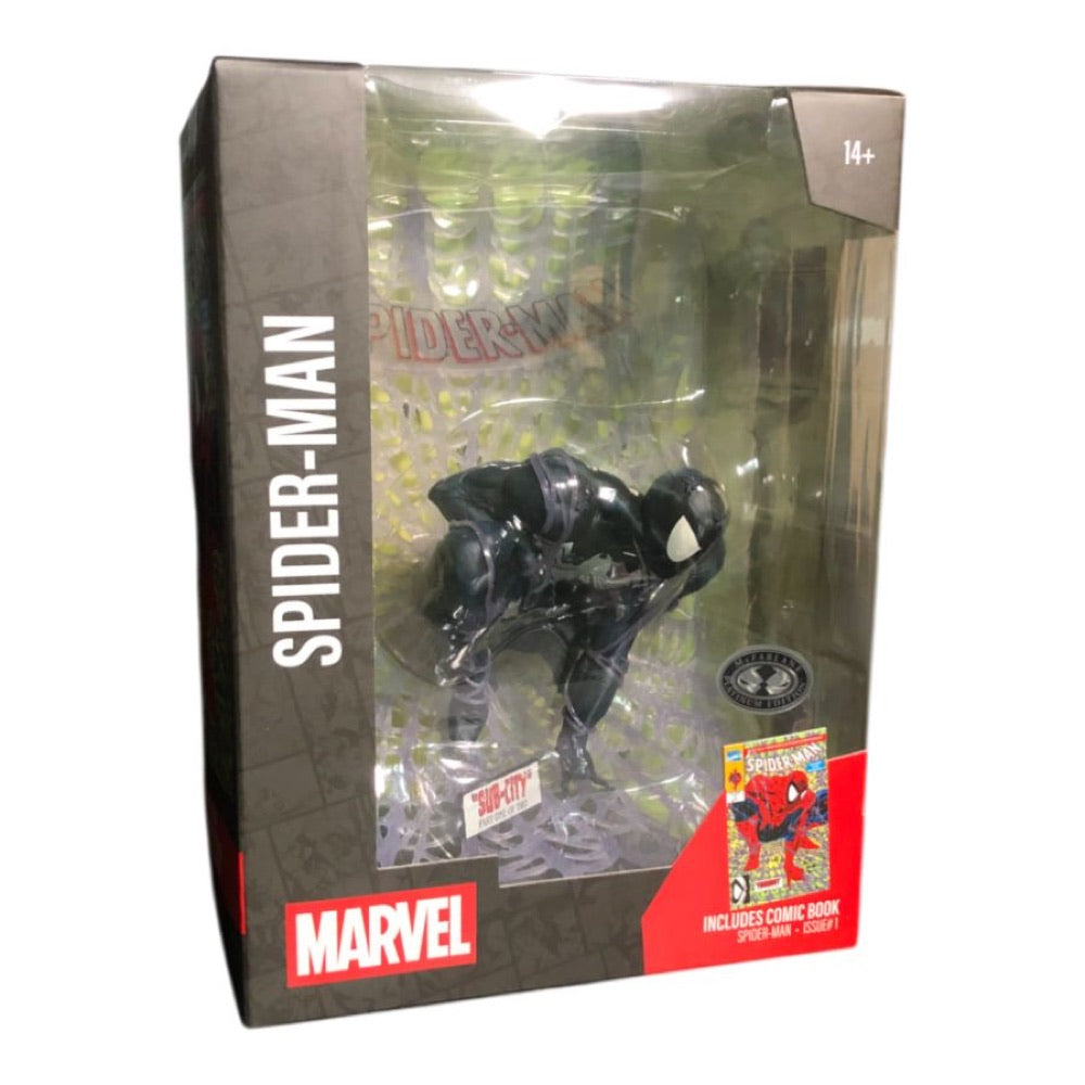 Marvel Comics – Spider-Man (Black Suit) 1:6 Scale Figure [Chase]