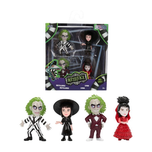 Beetlejuice – 2.5″ Metalfigs 4-Pack
