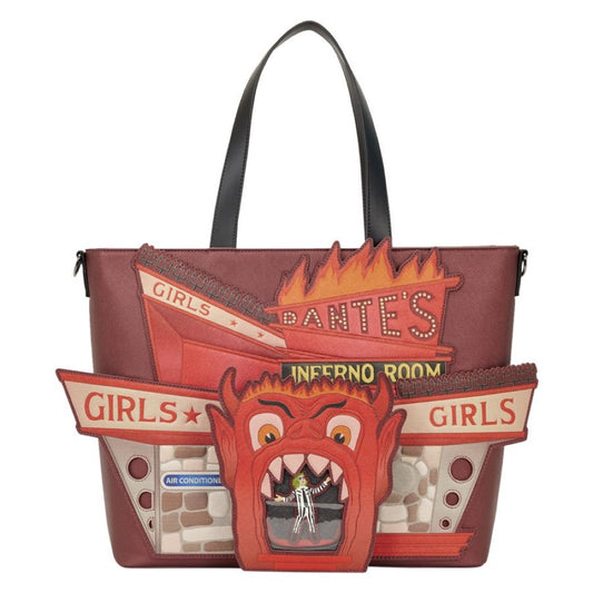Beetlejuice – Beetlejuice Inferno Room Tote Bag with Coin Bag