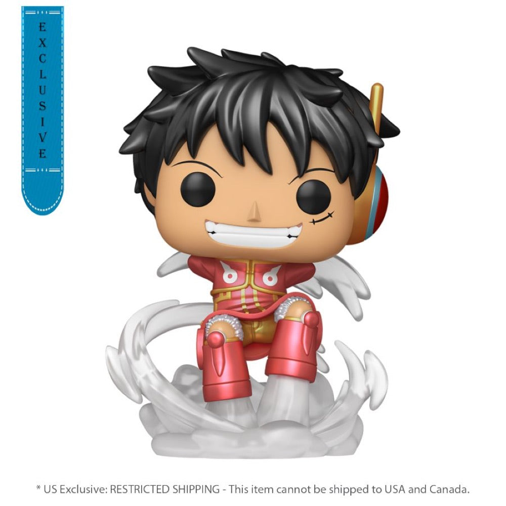One Piece – Luffy (Egghead) US Exclusive Metallic Pop! Vinyl [RS]