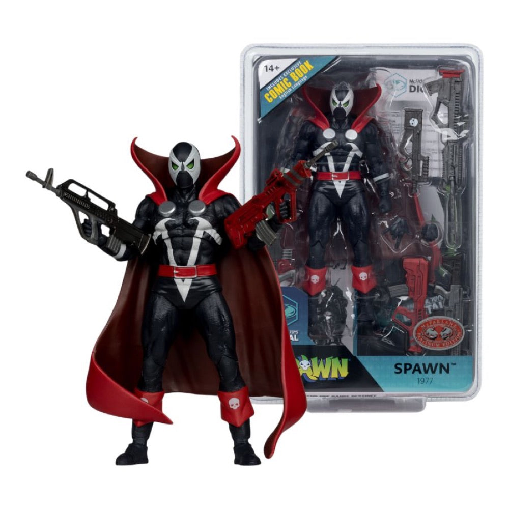 Spawn – 1977 Spawn (Variant) 7″ Action Figure with Comic