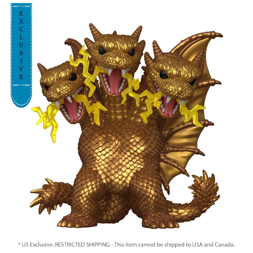 Godzilla – Ghidora (Electric) US Exclusive 6″ Pop! Vinyl [RS]