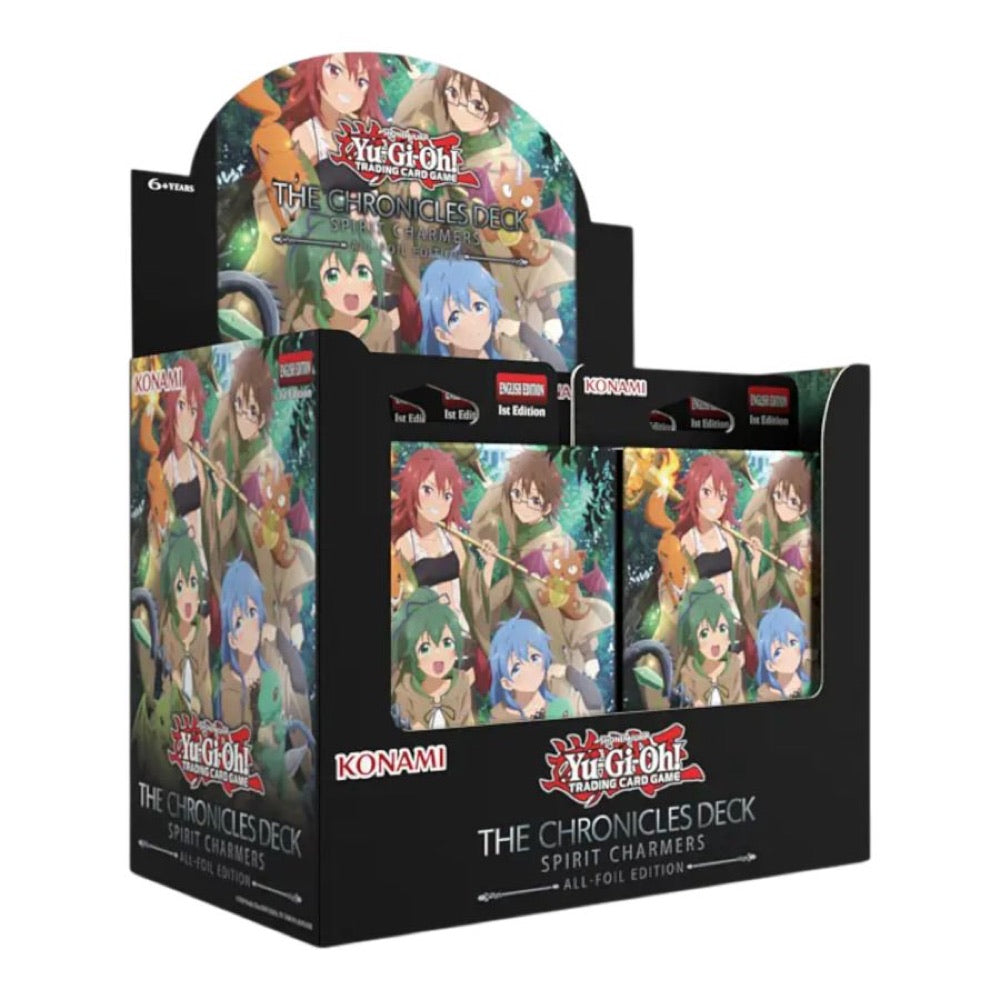 Yu-Gi-Oh! – The Chronicles: Spirit Charmers Structure Decks (Display of 8)