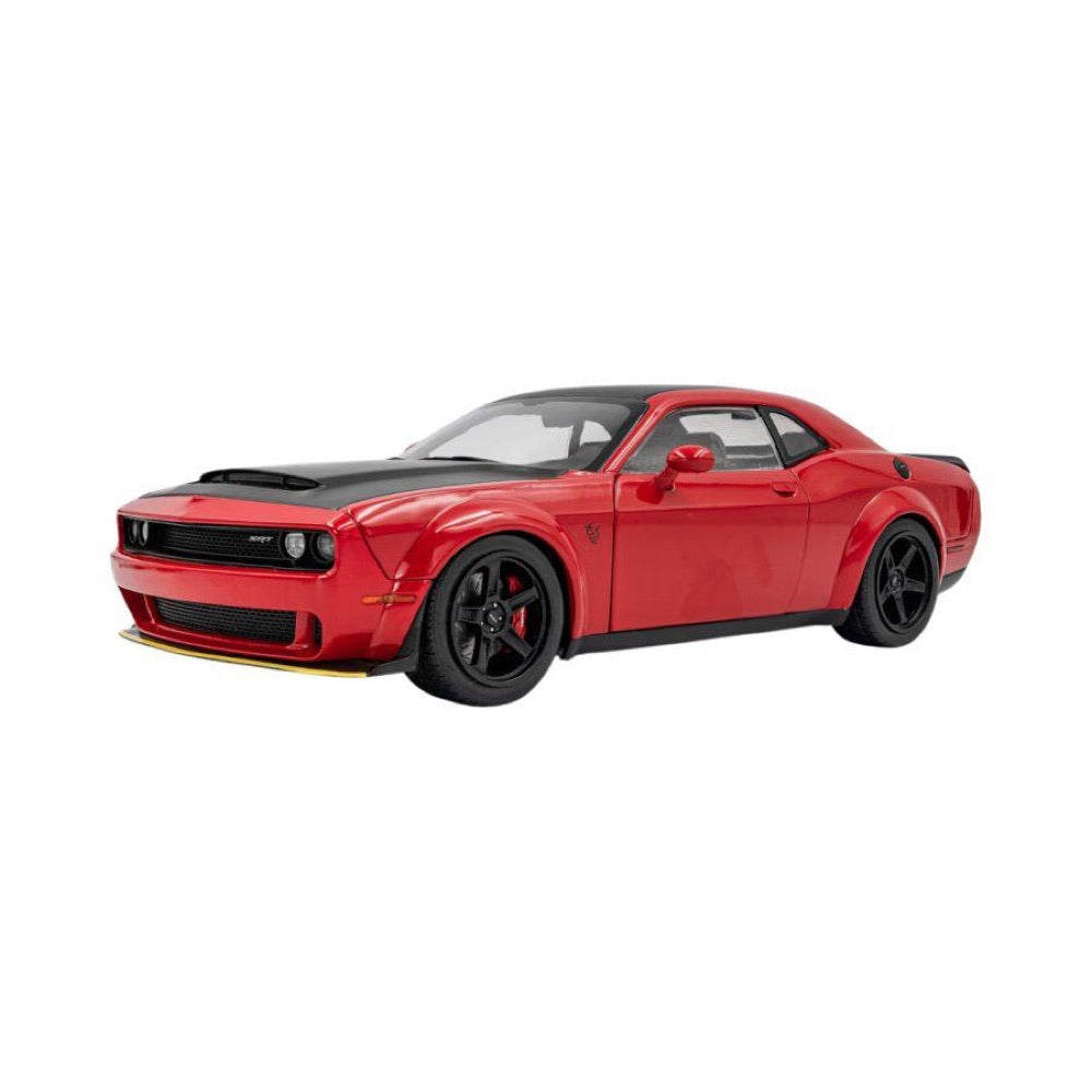 Solido – 1:18 2023 Dodge Challenger Demon TOR Red Diecast Vehicle