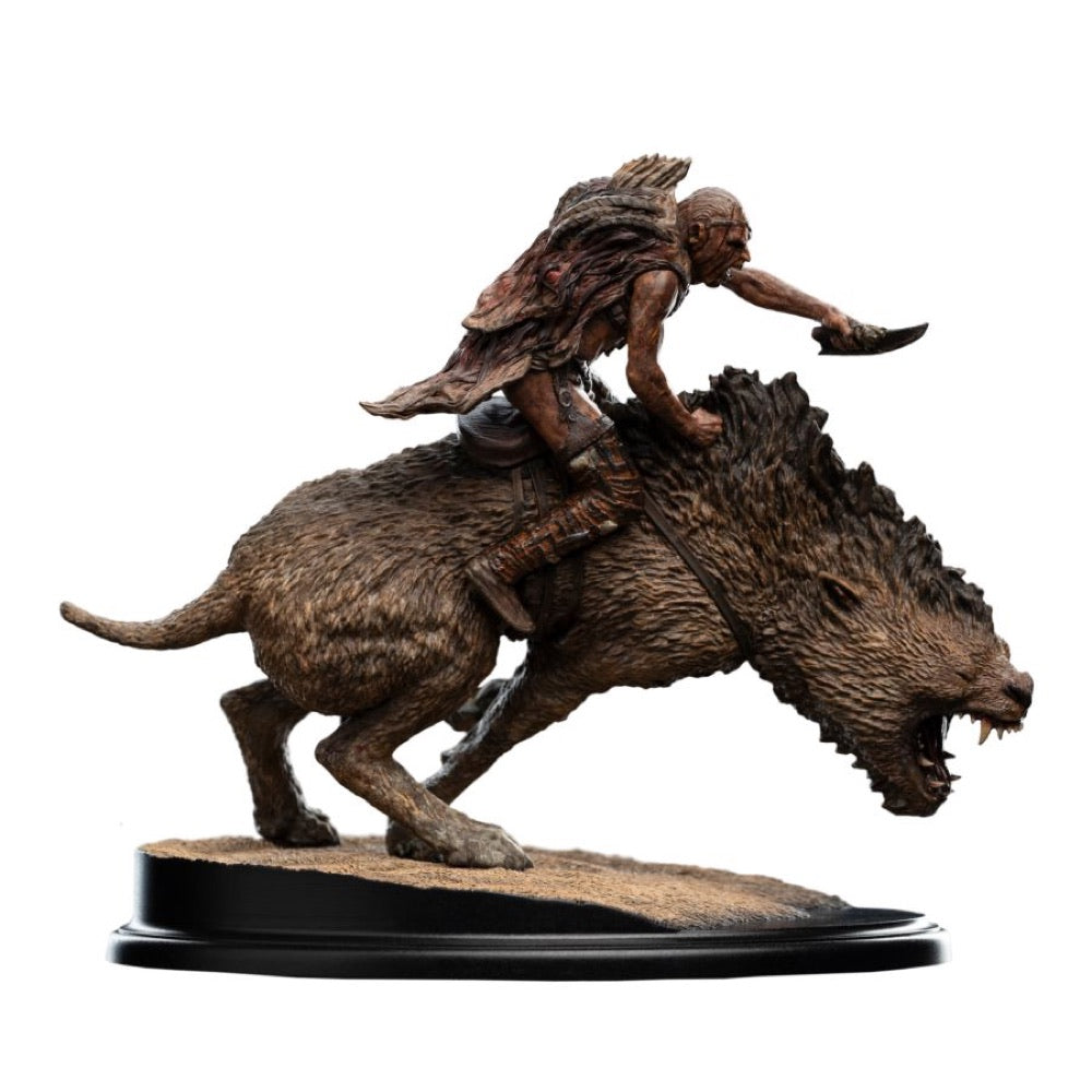 The Lord of the Rings – Sharku on Warg Miniature Statue
