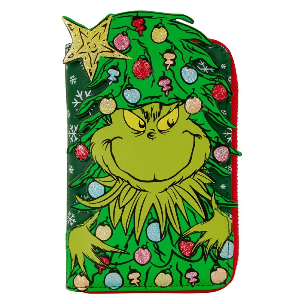 Dr. Seuss – Grinch Holiday Zip Around Wallet