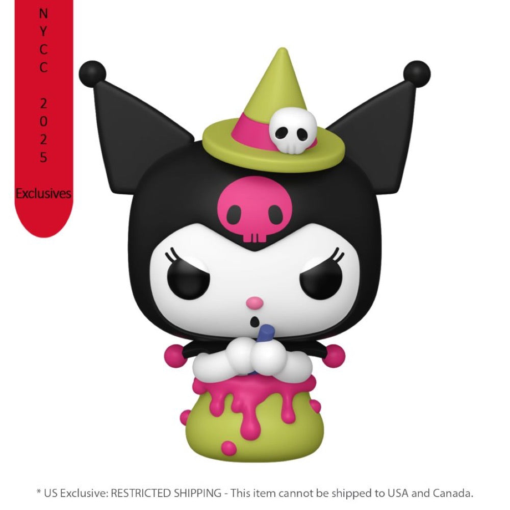 Sanrio – Kuromi in Pot Pop! Vinyl 2025 NYCC Exclusive [RS]