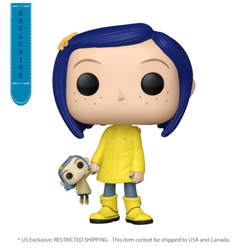 Coraline – Coraline with Doll US Exclusive Pop! Vinyl [RS]