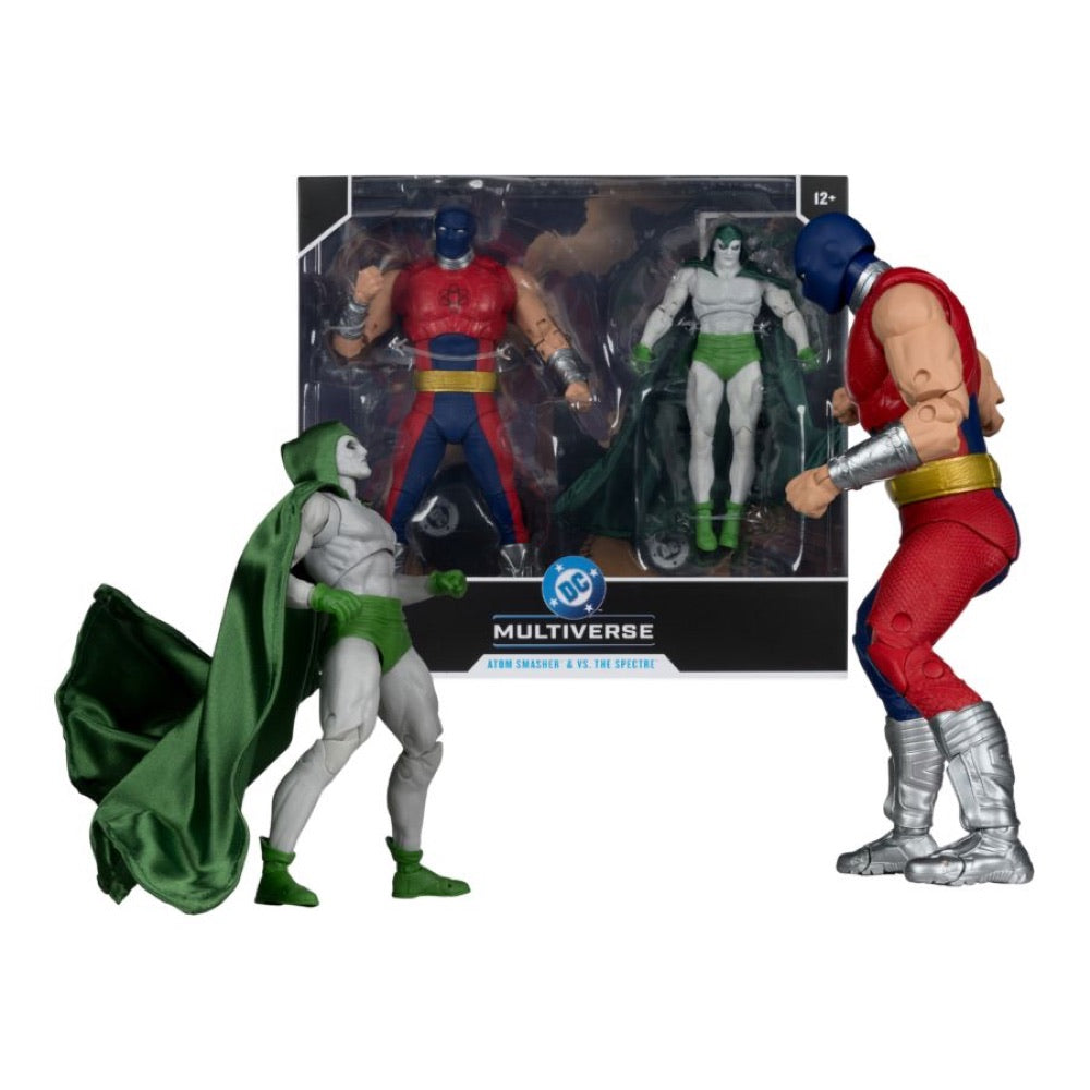 DC Multiverse – Atom Smasher And Specter 7″ Figure & Megafig 2-Pack