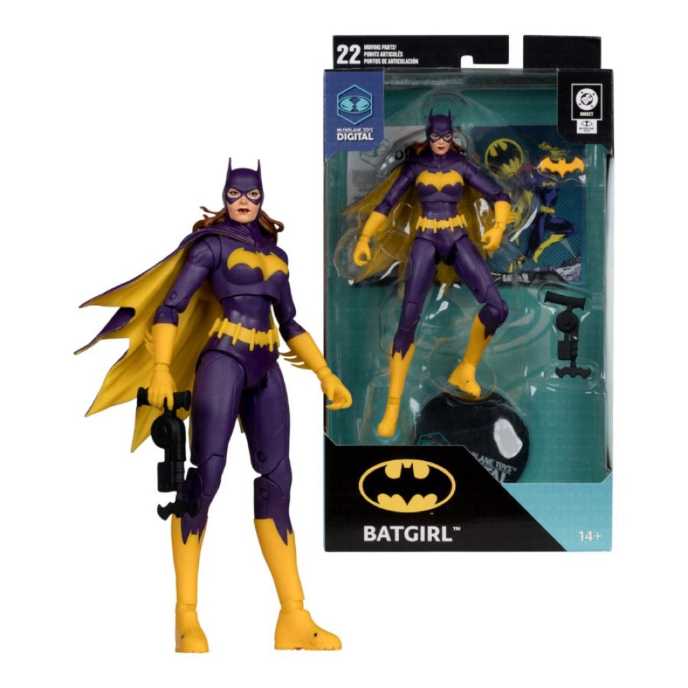 DC Comics – Batgirl (Purple Costume) Digital 7″ Figure