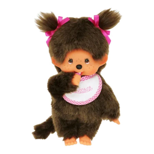 Monchhichi – Girl Basic Bib Plush Doll