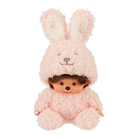 Monchhichi – Sitting Fluffy Bunny Plush Doll
