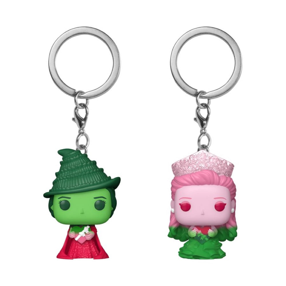 Wicked (2024) – Glina & Elphaba (Ombre) Pop! Keychain 2-Pack