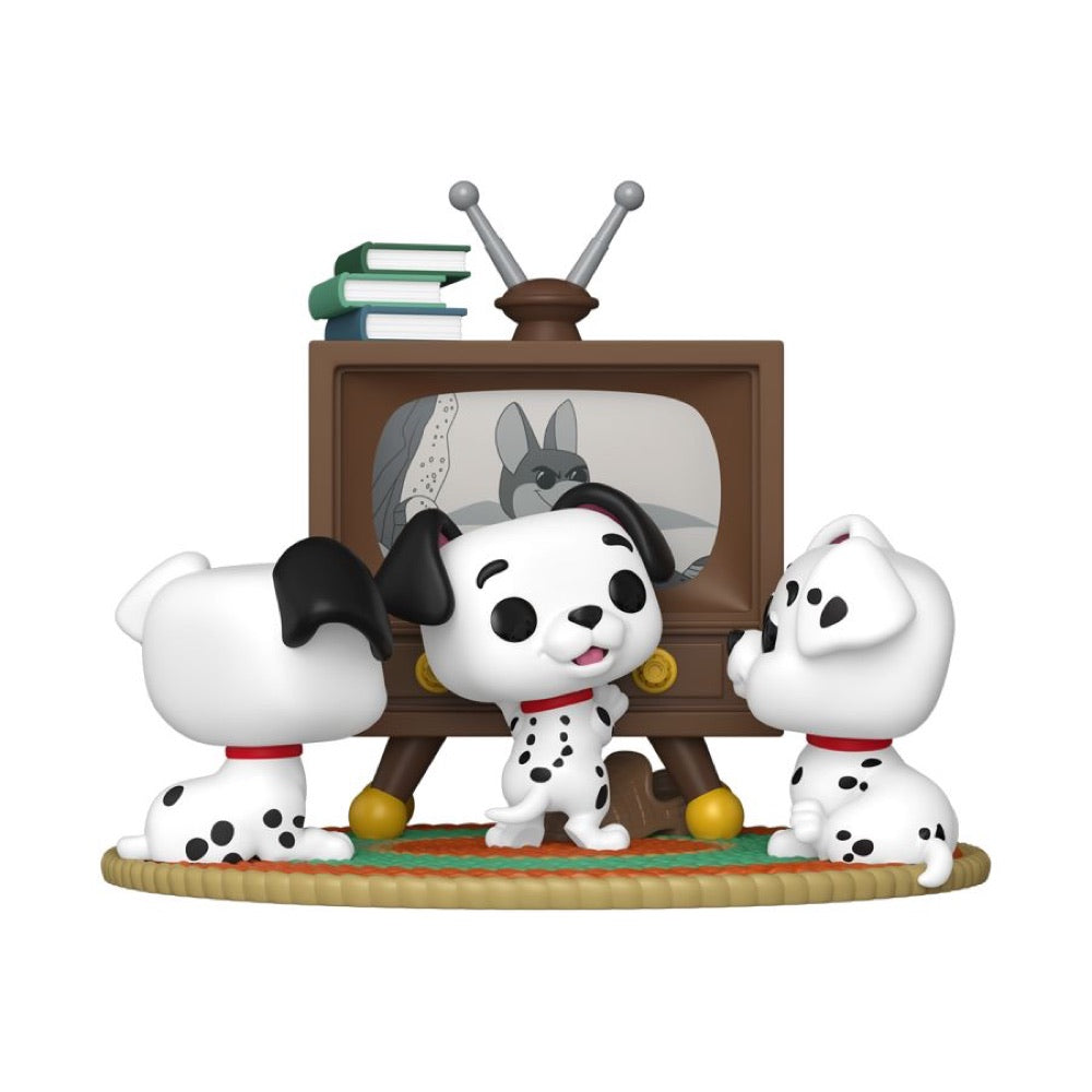 101 Dalmatians (1961) – Rolly, Patch & Lucky with TV Pop! Moment