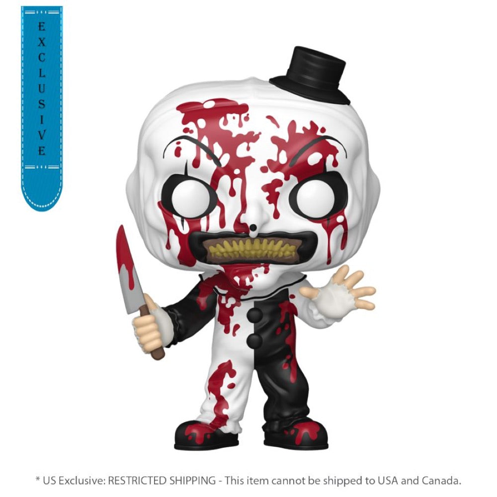 Terrifier – Art the Clown (Bloody) US Exclusive Pop! Vinyl [RS]