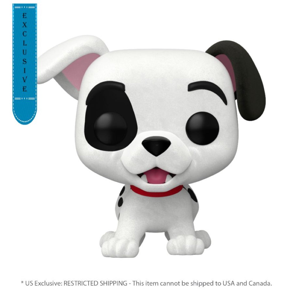 101 Dalmatians (1961) – Patch US Exclusive Flocked Pop! Vinyl [RS]