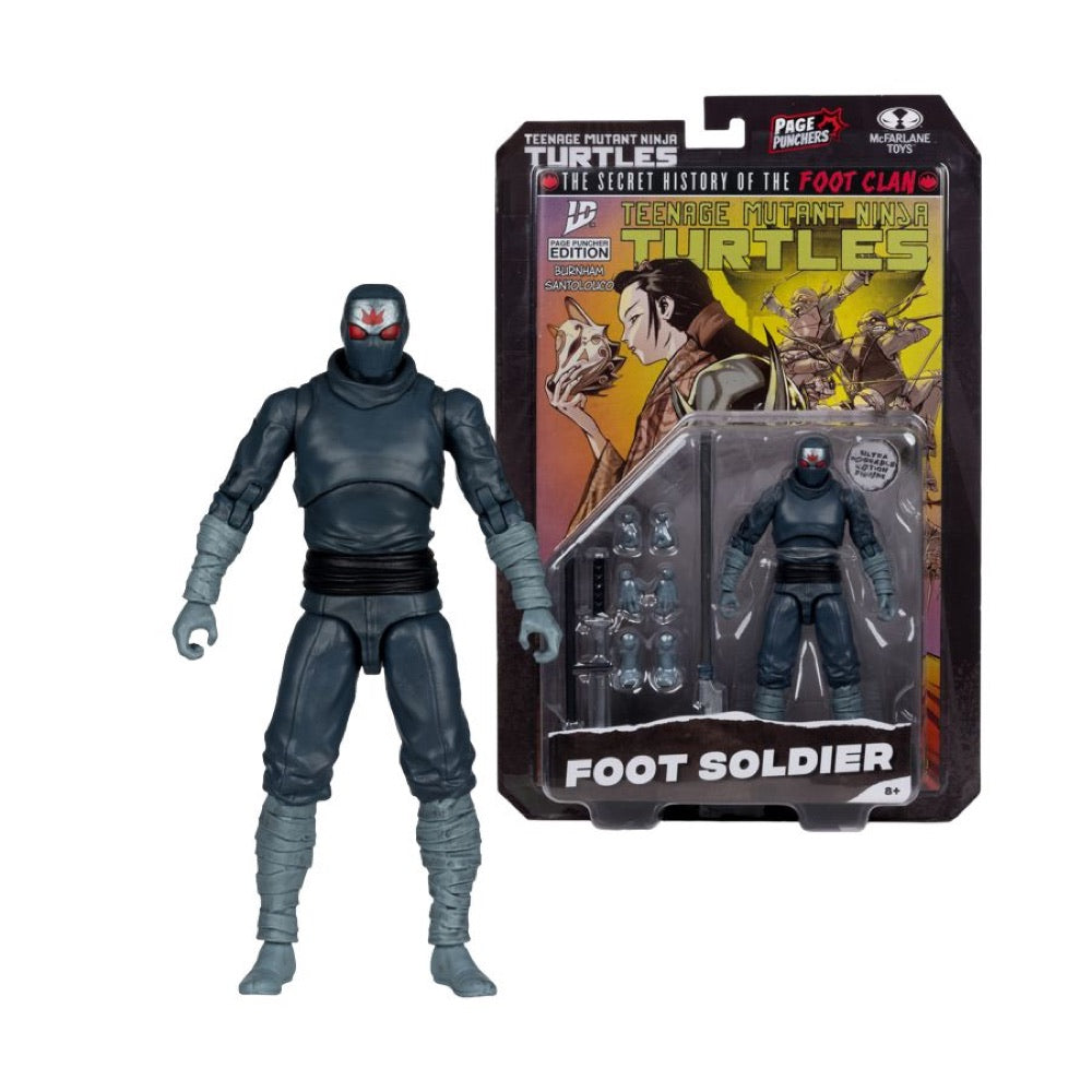Teenage Mutant Ninja Turtles – Foot Soldier Page Punchers 5″ Figure with Comic