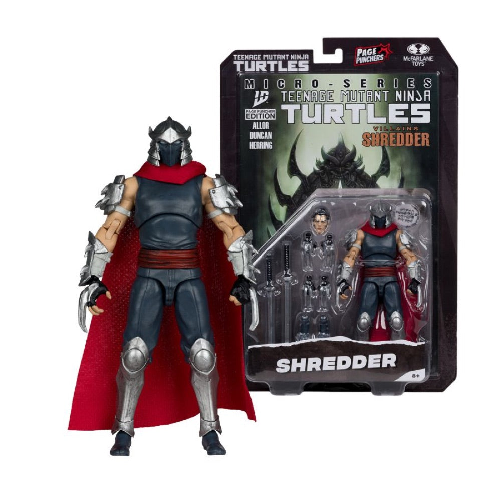 Teenage Mutant Ninja Turtles – Shredder Page Punchers 5″ Figure with Comic