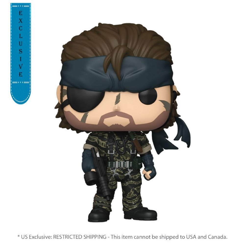 Metal Gear Solid 3 – Big Boss US Exclusive Pop! Vinyl [RS]